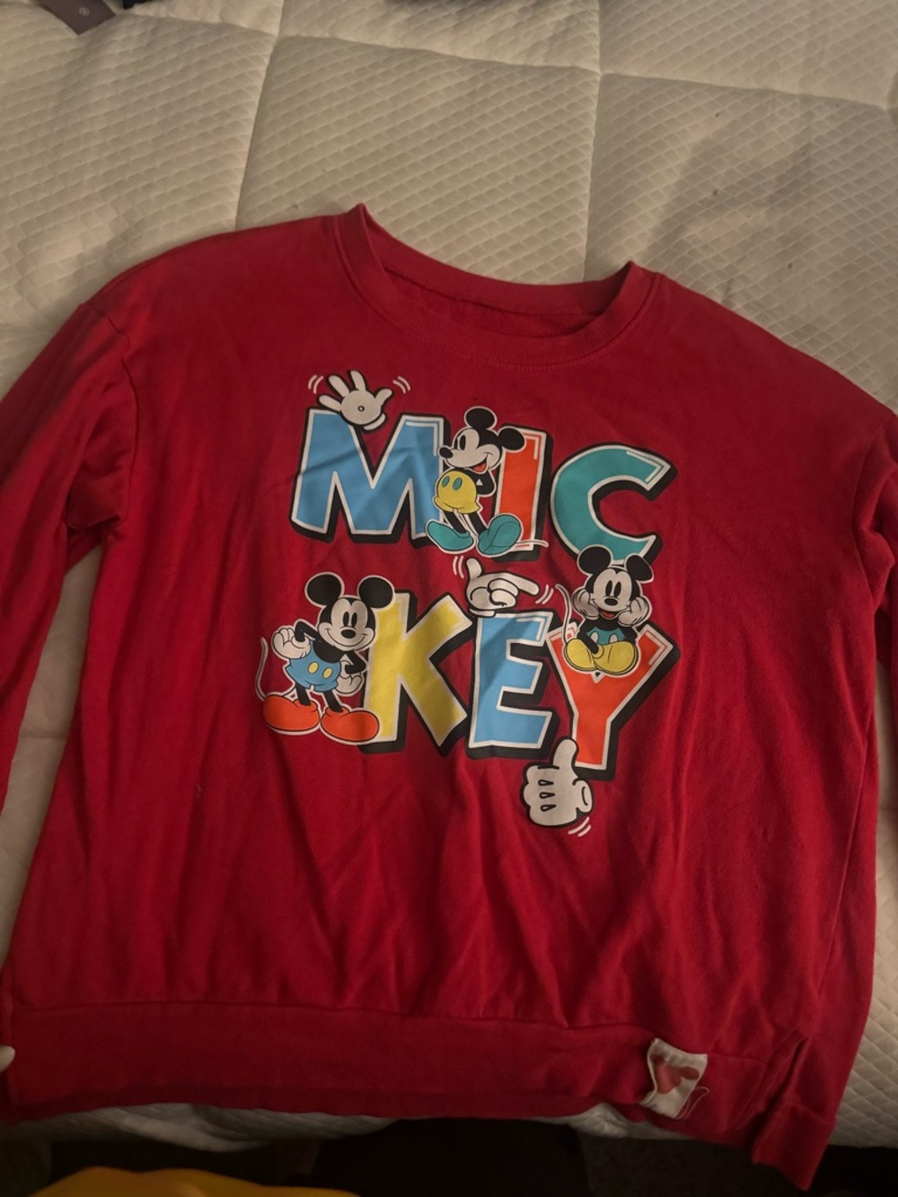 Disney long sleeve